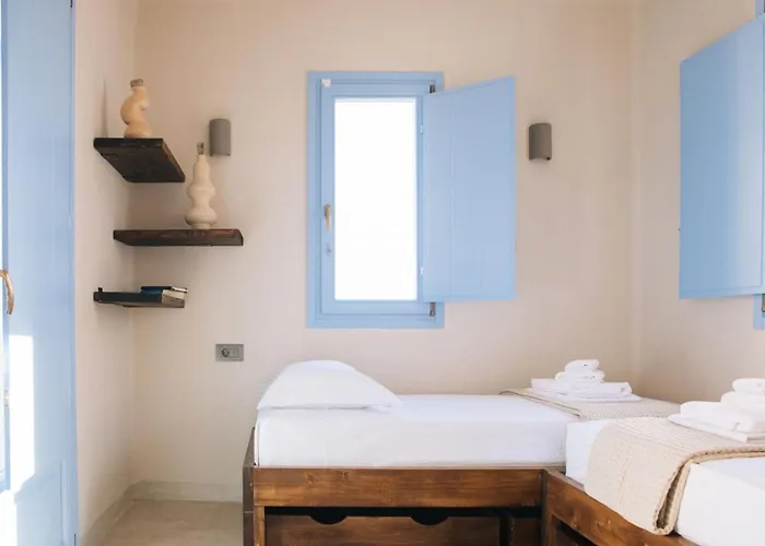 Luxury Santorini 3 Bedroom Private Jetted Pool With Sea View 이아